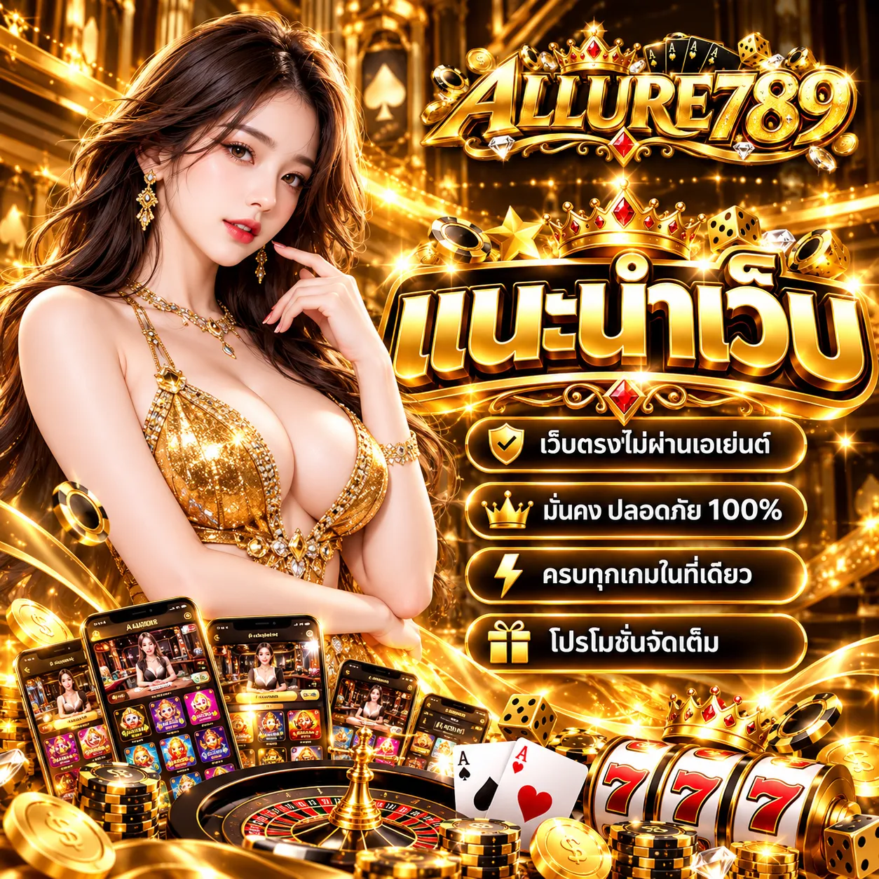 ALLURE789 - แนะนำเว็บพนัน